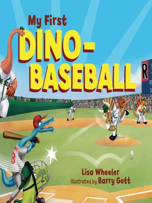 cover image of My First Dino-Baseball